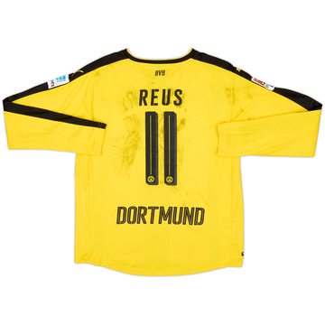2016-17 Borussia Dortmund Home L/S Shirt Reus #11 - 4/10 - (M.Boys)