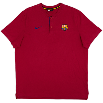 2020-21 Barcelona Nike Polo Shirt - 8/10 - (XXL)