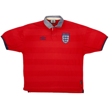 1999-01 England Away Shirt - 5/10 - (XL)