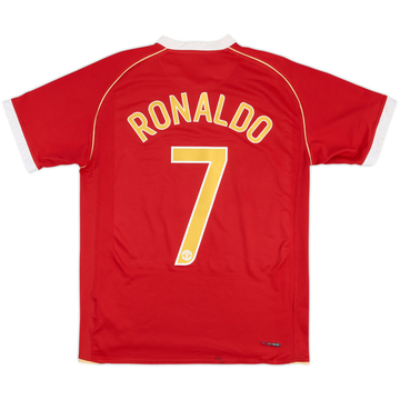 2006-07 Manchester United Camiseta Local Ronaldo #7 - 6/10 - (M)