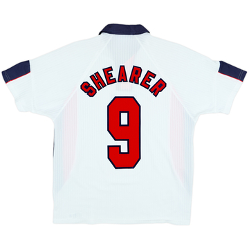 1997-99 England Home Shirt Shearer #9 - 5/10 - (M)