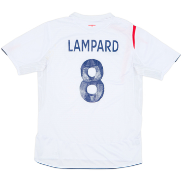 2005-07 England Home Shirt Lampard #8 - 4/10 - (M)