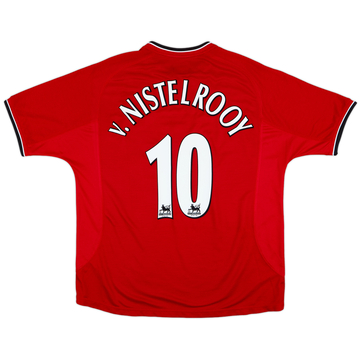 2000-02 Manchester United Home Shirt V.Nistelrooy #10 - 6/10 - (XL)