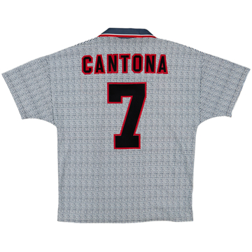 1995-96 Manchester United Away Shirt Cantona #7 - 5/10 - (L)