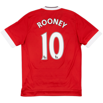 2015-16 Manchester United Home Shirt Rooney #10 - 5/10 - (M)