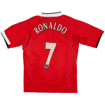 2004-06 Manchester United Home Shirt Ronaldo #7 - 7/10 - (S)