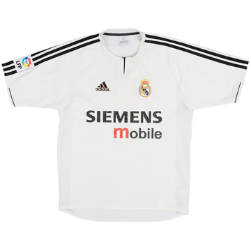 2003-04 Real Madrid Home Shirt - 4/10 - (S)