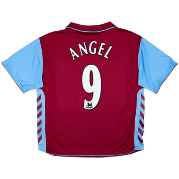 2006-07 Aston Villa Home Shirt Angel #9 - 7/10 - (XL)
