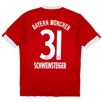 2009-10 Bayern Munich Home Shirt Schweinsteiger #31 - 5/10 - (L)