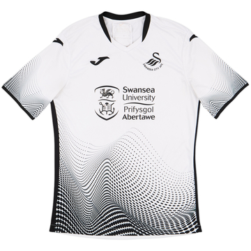 2020-21 Swansea City Player Issue Home Shirt - 5/10 - (L)