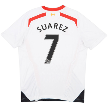 2013-14 Liverpool Away Shirt Suarez #7 - 6/10 - (M)
