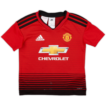 2018-19 Manchester United Home Shirt - 8/10 - (4-5 Years)