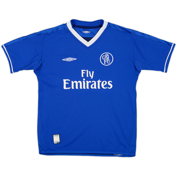 2003-05 Chelsea Home Shirt - 7/10 - (XL.Boys)