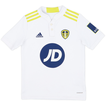 2021-22 Leeds United Home Shirt - 5/10 - (S.Boys)