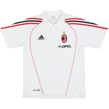 2005-06 AC Milan adidas Polo Shirt - 8/10 - (L)