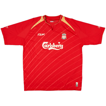 2005-06 Liverpool CL Home Shirt - 5/10 - (XL)