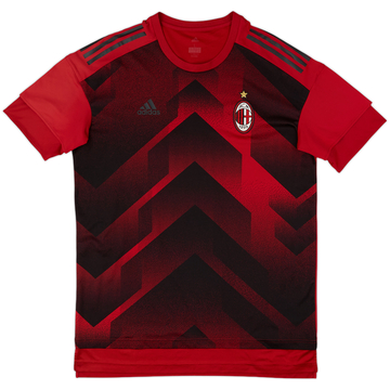 2017-18 AC Milan adidas Training Shirt - 9/10 - (L)