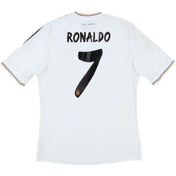 2013-14 Real Madrid Home Shirt Ronaldo #7 - 7/10 - (L)