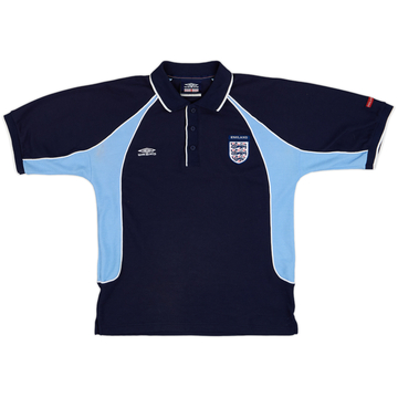 2002-03 England Umbro Polo Shirt - 9/10 - (S)