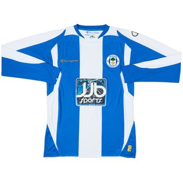 2008-09 Wigan Home L/S Shirt - 5/10 - (S)