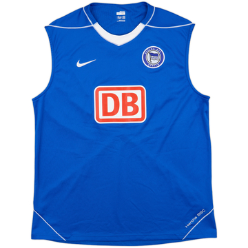2007-08 Hertha Berlin Nike Training Vest - 8/10 - (XL)