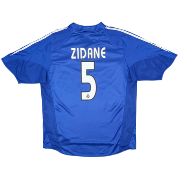 2004-05 Real Madrid Third Shirt Zidane #5 - 7/10 - (L)