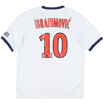 2013-14 Paris Saint-Germain Away Shirt Ibrahimovic #10 - 8/10 - (L)