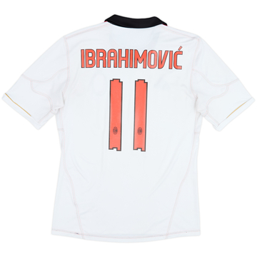 2010-11 AC Milan Away Shirt Ibrahimovic #11 - 6/10 - (M)