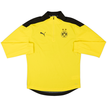 2019-20 Borussia Dortmund Puma 1/4 Zip Drill Top - 9/10 - (L)