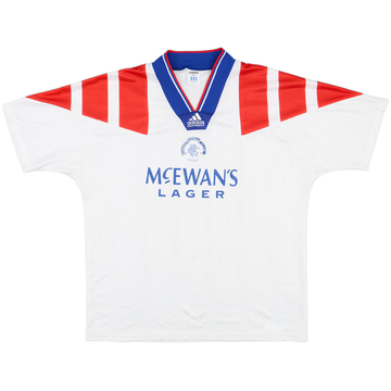 1992-93 Rangers Away Shirt - 8/10 - (L)