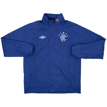2011-12 Rangers Umbro Hooded Rain Jacket - 9/10 - (M)