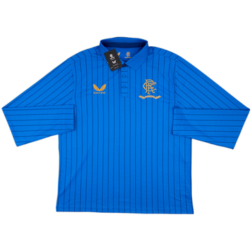 2021-22 Rangers Castore Polo L/S Shirt (3XL)