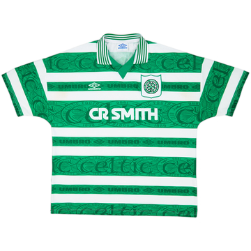 1995-97 Celtic Home Shirt - 9/10 - (XXL)