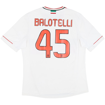 2012-13 AC Milan Away Shirt Balotelli #45 - 6/10 - (XL)