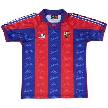 1995-97 Barcelona Home Shirt - 9/10 - (L)