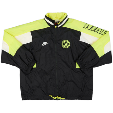 1996-97 Borussia Dortmund Nike Hooded Rain Jacket - 4/10 - (L)