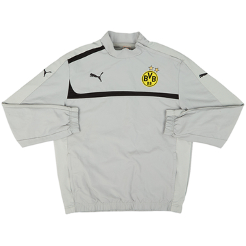 2012-13 Borussia Dortmund Puma 1/4 Zip Drill Top - 8/10 - (L)