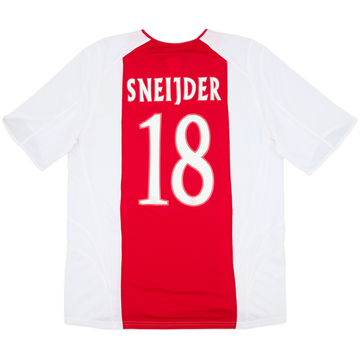 2005-06 Ajax Camiseta Local Sneijder #18 - 9/10 - (L)