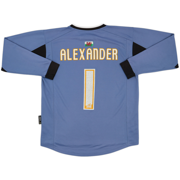 2005-06 Cardiff GK Shirt Alexander #1 - 4/10 - (L)
