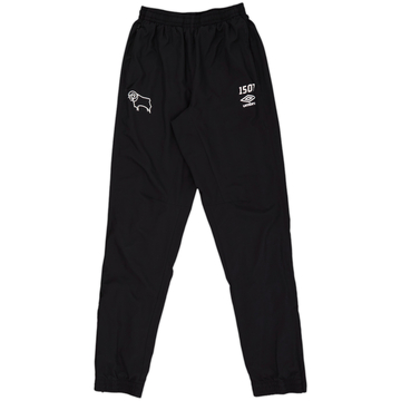 2018-19 Derby County Player Issue Umbro Track Pants/Bottoms #1507 - 10/10 - (S)