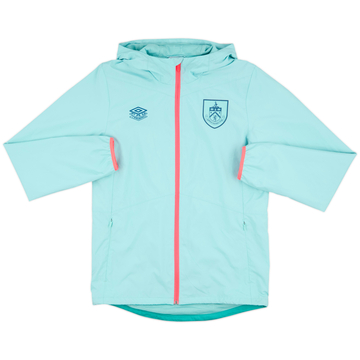 2023-24 Burnley Umbro Hooded Track Jacket - 8/10 - (S)