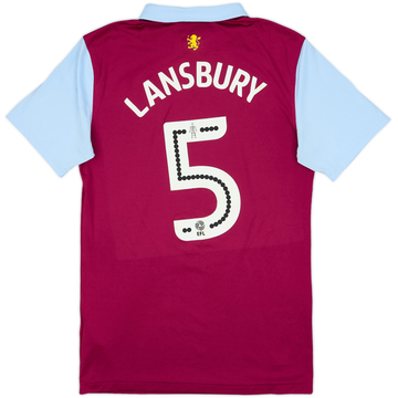 2016-17 Aston Villa Home Shirt Lansbury #5 - 6/10 - (M)