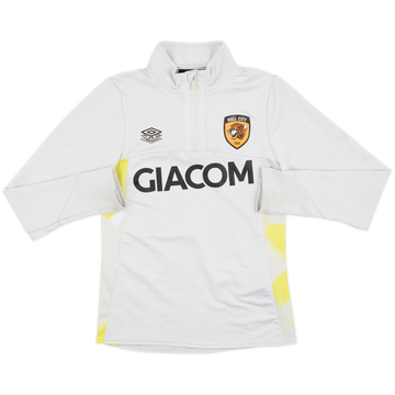 2020-21 Hull City Umbro 1/4 Zip Drill Top - 8/10 - (S.Boys)