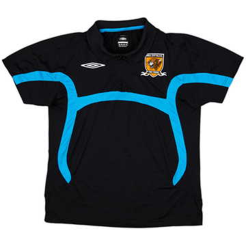 2009-10 Hull City 1/4 Zip Polo Shirt - 10/10 - (S.Boys)
