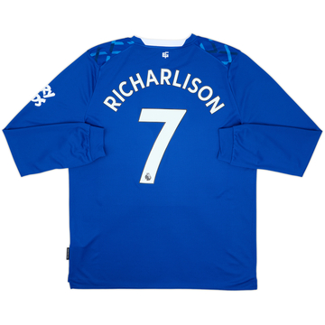 2019-20 Everton Home L/S Shirt Richarlison #7 (XL)