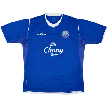 2004-05 Everton Home Shirt - 8/10 - (L)