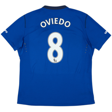 2014-15 Everton Home Shirt Oviedo #8 - 8/10 - (XL)
