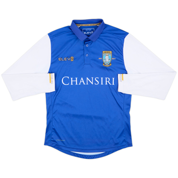 2017-18 Sheffield Wednesday Home L/S Shirt - 8/10 - (S)
