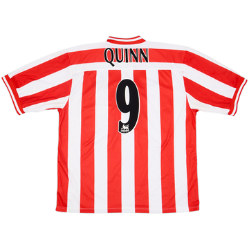 1999-00 Sunderland Home Shirt Quinn #9 - 8/10 - (XXL)