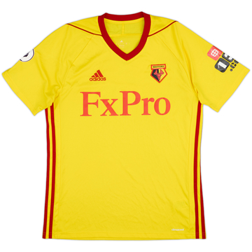 2017-18 Watford Home Shirt - 8/10 - (M)